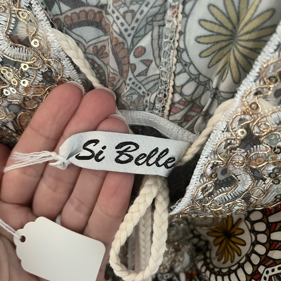 Si Belle Floral Lace Boho Dress - Picture 9 of 12